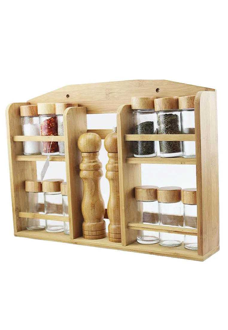 14piece Spice Jar Rack