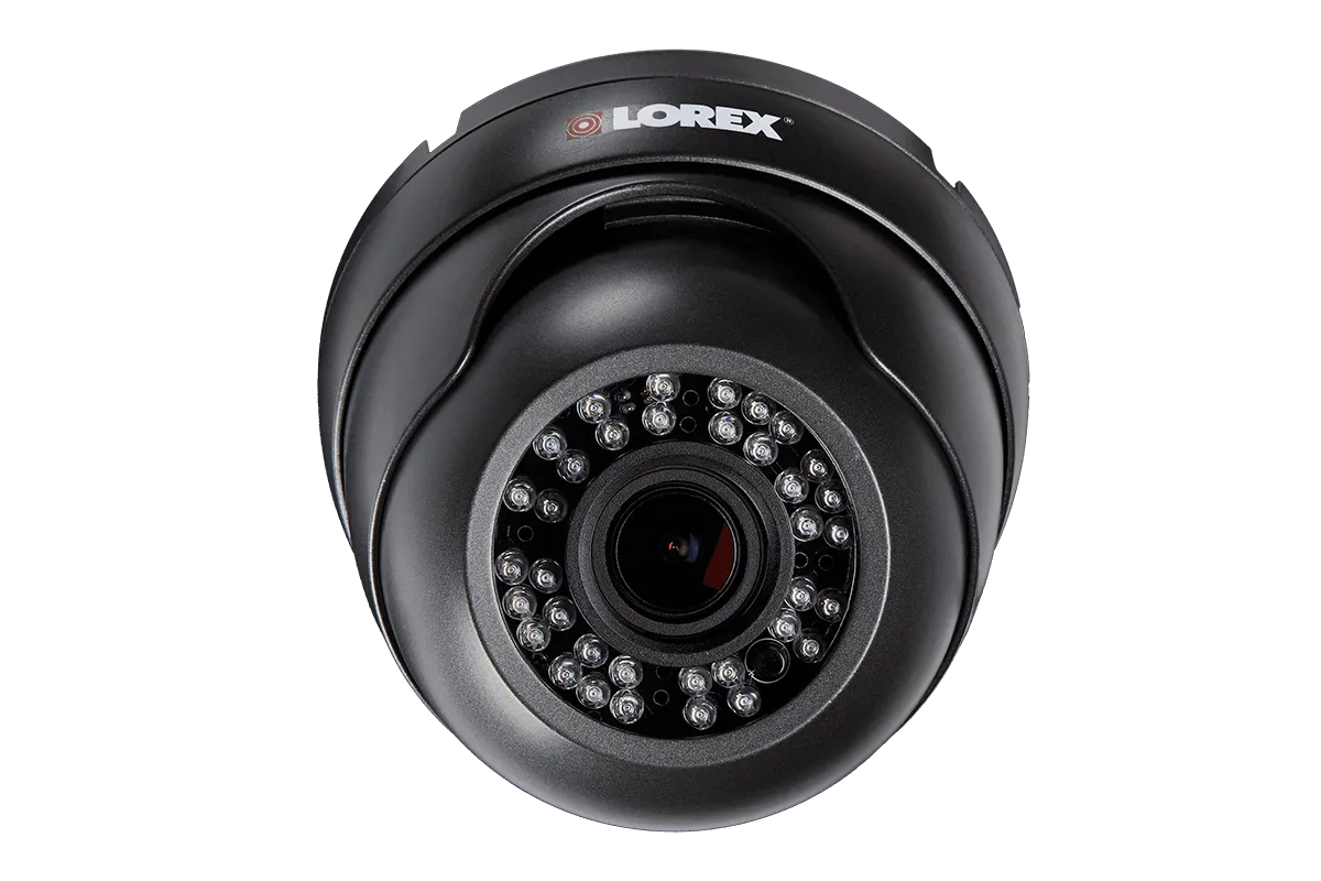 16-Channel Security System with Fourteen 1080p HD Dome Cameras, Advanced Motion Detection and Smart Home Voice Control