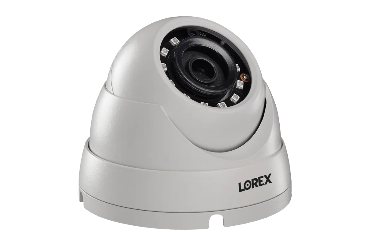 16-Channel Security System with Fourteen 1080p HD Dome Cameras, Advanced Motion Detection and Smart Home Voice Control