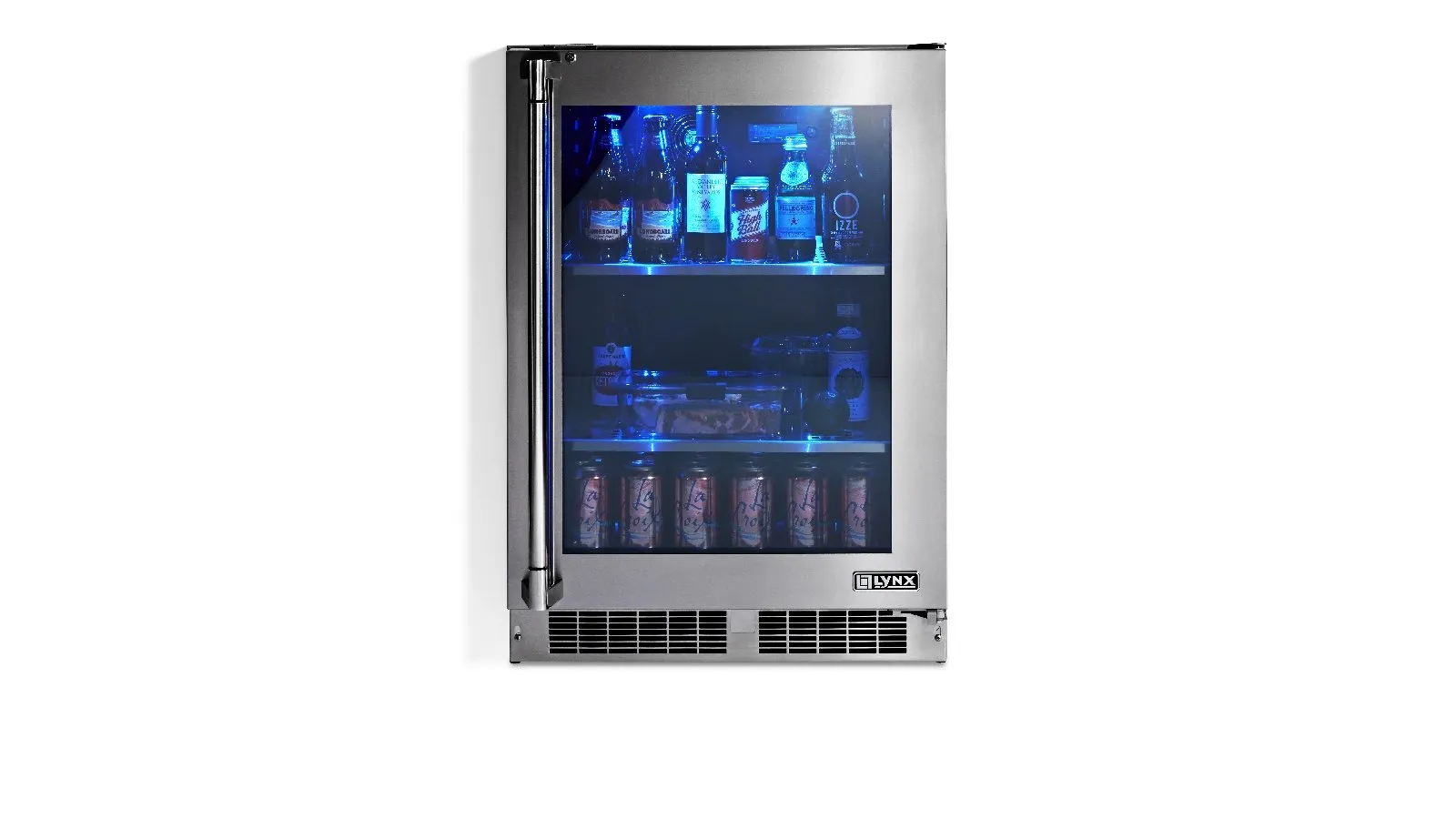 24" Professional Refrigerator-Glass Door