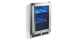 24" Professional Refrigerator-Glass Door