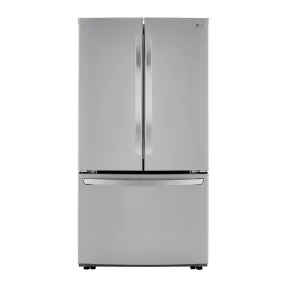 29 cu. ft. 3-Door French Door Refrigerator in Stainless Steel with Door Cooling  and Internal Ice Dispenser