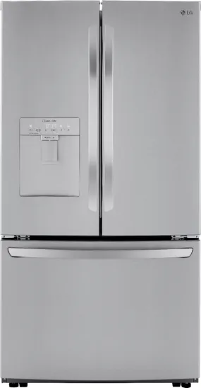 29 Cu. Ft. French Door Smart Refrigerator with Ice Maker and External Water Dispenser