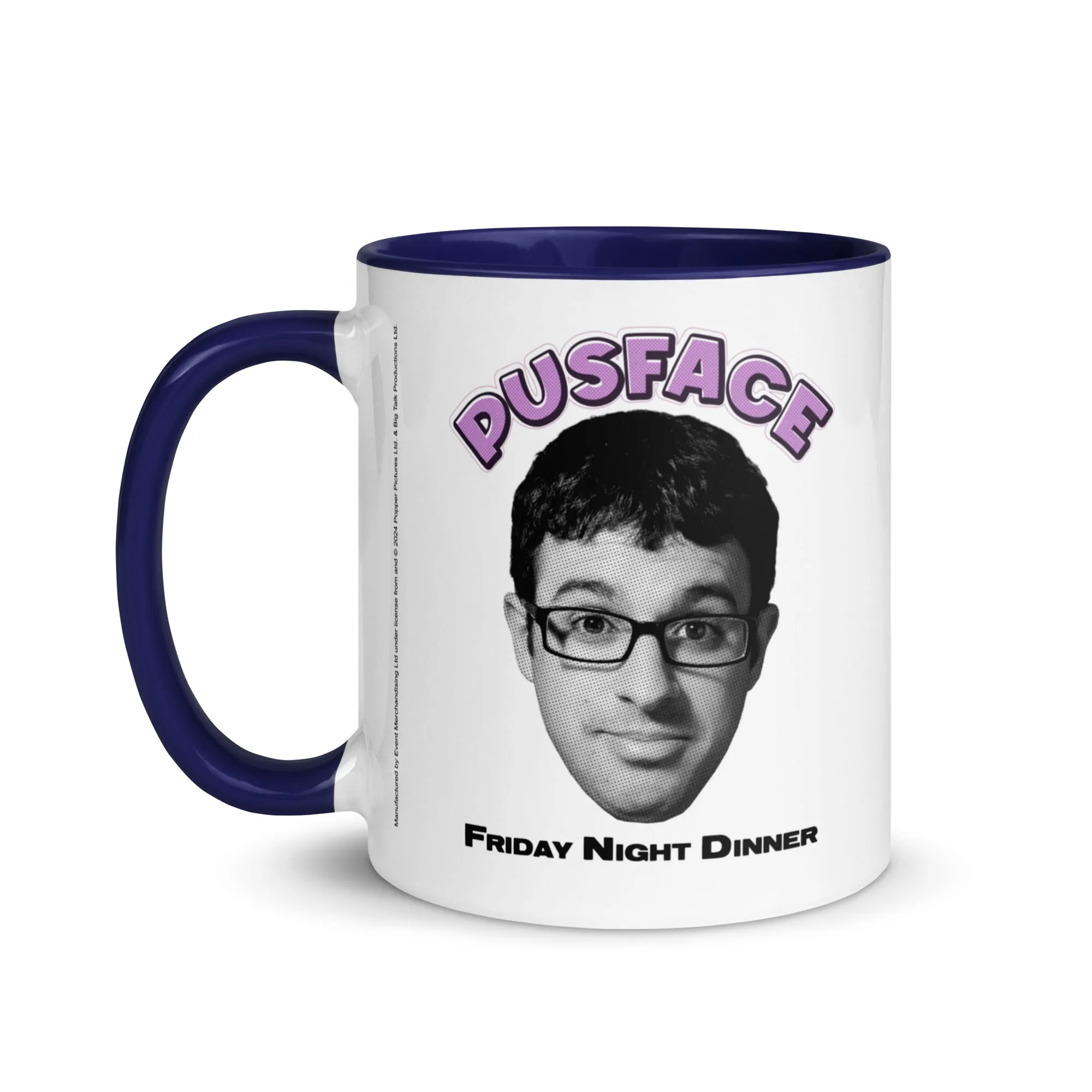 Adam "Pussface" Mug with Colour Inside