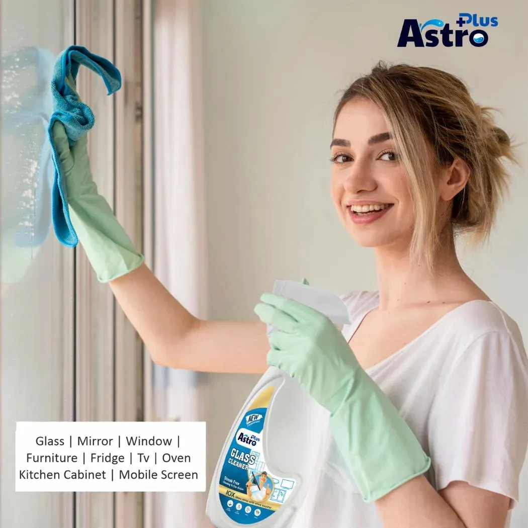 Astro Plus Glass Cleaner Glass And Household Cleaner Surface Cleaning Spray Bottle 500ml