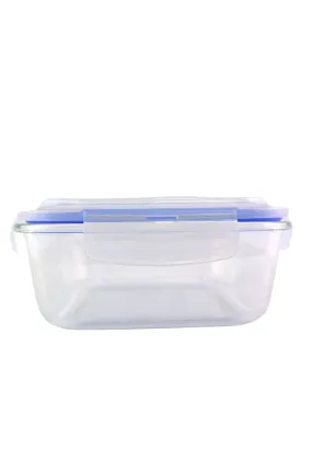 Borosilicate Square Glass Food Container with Lid - 320ml