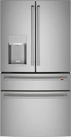 GE Cafe CVE28DP2NS1 ENERGY STAR® 27.8 Cu. Ft. Smart 4-Door French-Door Refrigerator In Stainless Steel