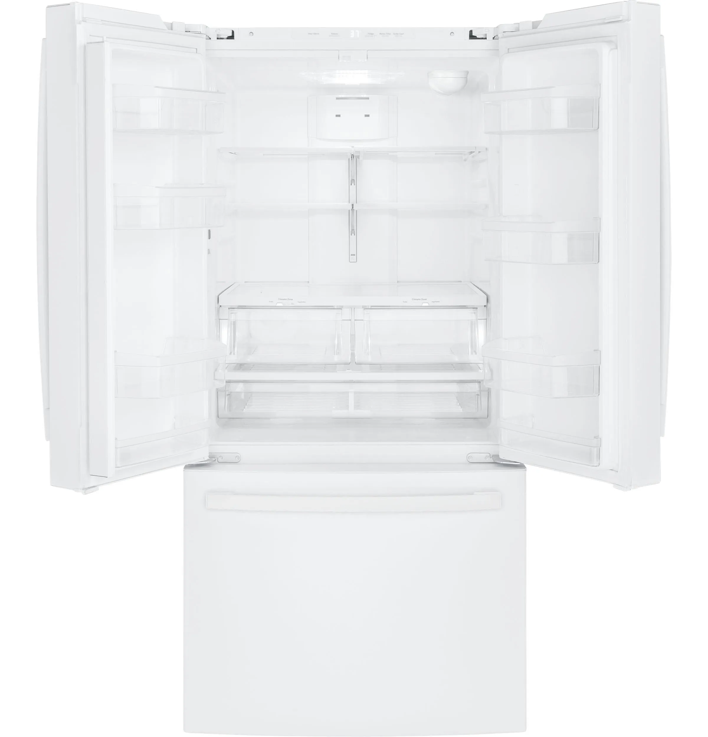 GNE25JGKWW GE® ENERGY STAR® 24.7 Cu. Ft. French-Door Refrigerator