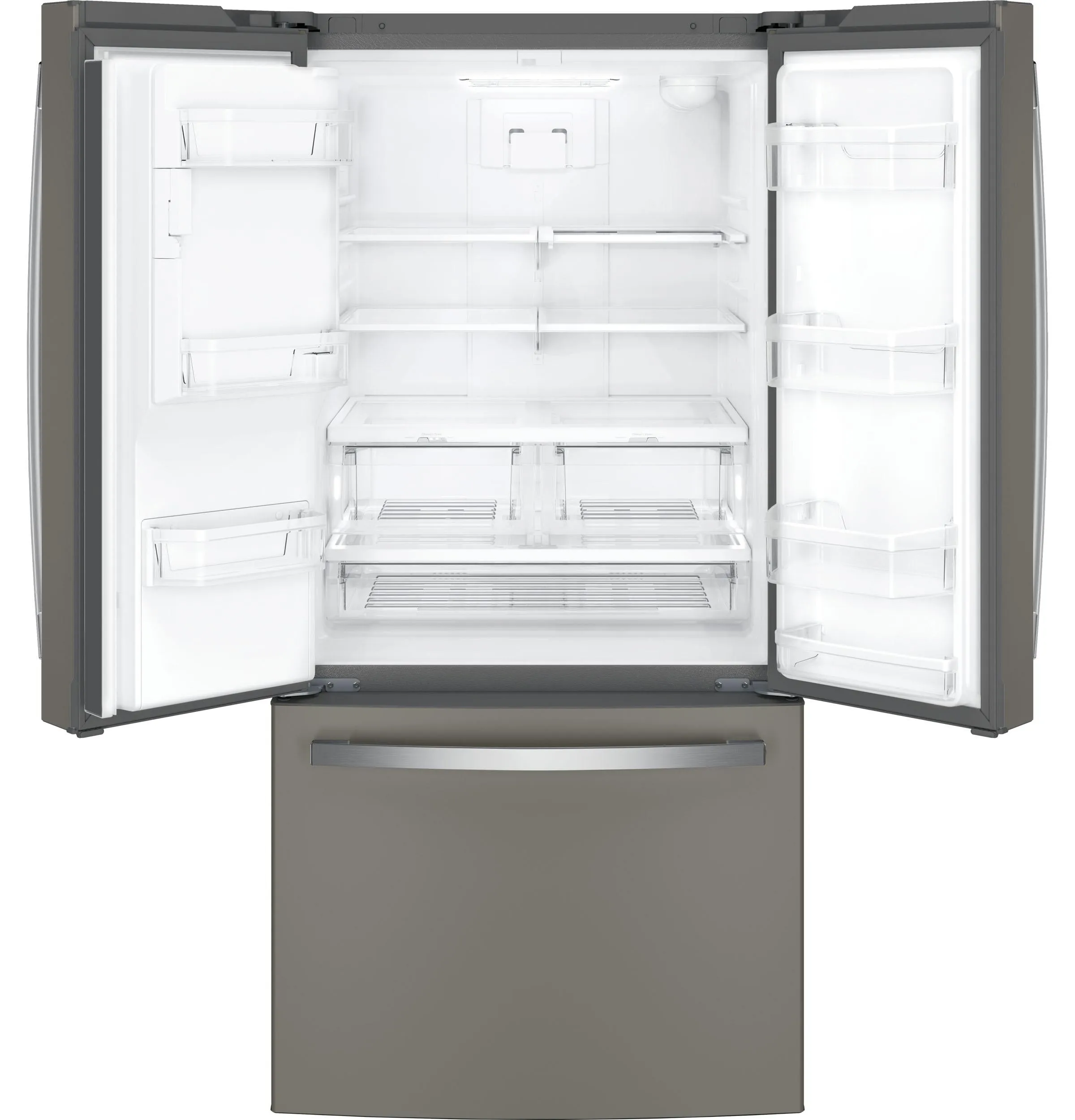 GYE18JMLES GE® ENERGY STAR® 17.5 Cu. Ft. Counter-Depth French-Door Refrigerator