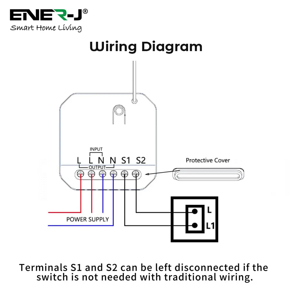 Hager Grid Switch with Non Dimmable   Wi-Fi 5A RF Mini Receiver