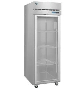 Hoshizaki R1A-FG 27 1/2" Single Section Upright Refrigerator, Full Glass Door with Lock