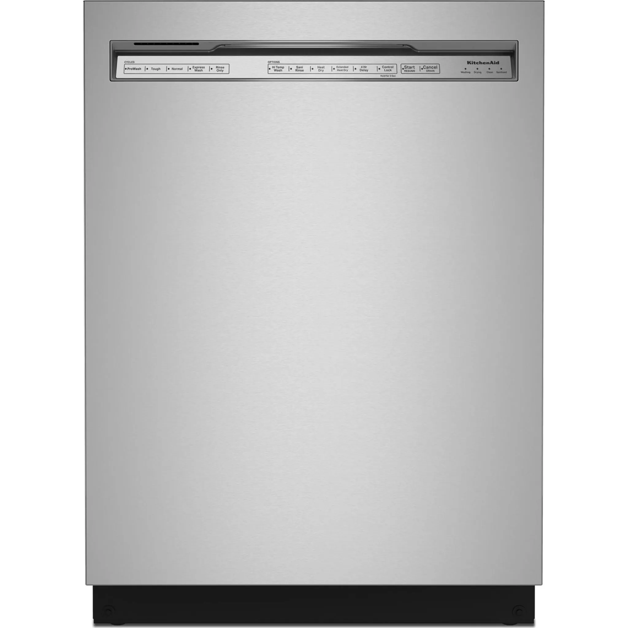 KitchenAid Dishwasher Stainless Steel Tub (KDFE204KPS) - Stainless Steel