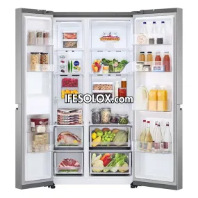 LG GC-B257JLYL 625L Smart Inverter Side By Side Double Door Refrigerator with WiFi & AI Assistant - Brand New