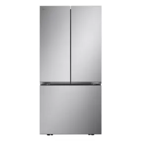 LG LF25S6200S 33-inch W 25 cu.ft. French Door Refrigerator Standard Depth in Stainless Steel