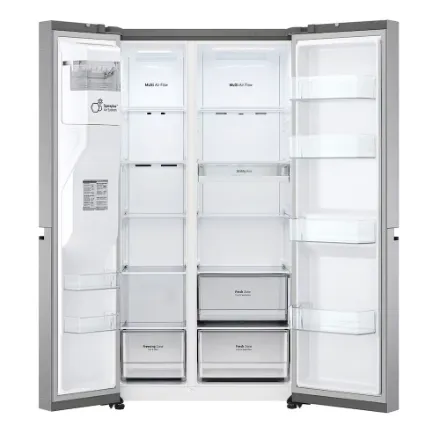 LG LS29S3230V 29 cu.ft. Side-by-Side Standard-Depth Refrigerator with Ice and Water