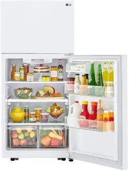 LG LTCS20020W 20 cu. ft. Top Freezer Refrigerator