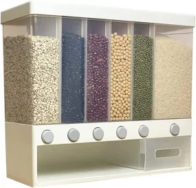 Rice Dispenser Food Storage Box Container