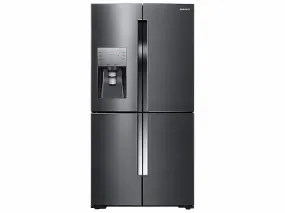 Samsung RF23J9011SG 23 cu. ft. Counter Depth 4-Door Flex™ Refrigerator with FlexZone™ in Black Stainless Steel