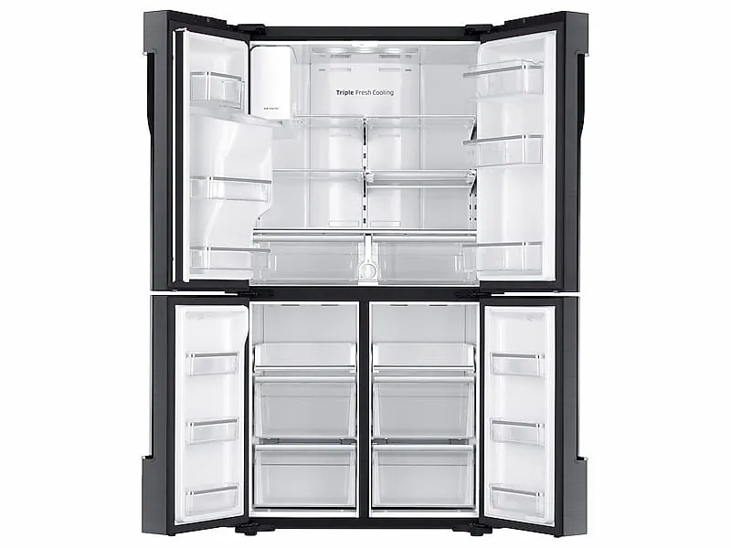 Samsung RF23J9011SG 23 cu. ft. Counter Depth 4-Door Flex™ Refrigerator with FlexZone™ in Black Stainless Steel