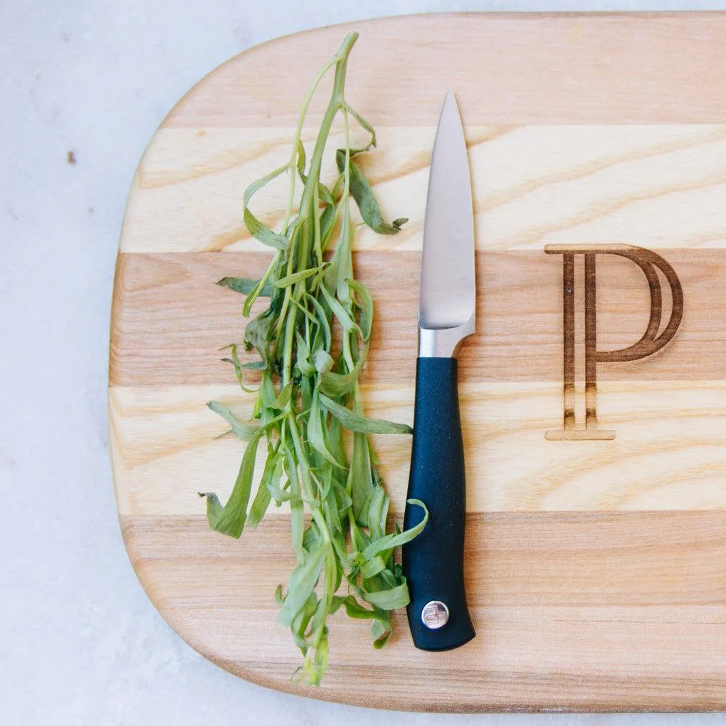 Small Custom Monogrammed Cutting Board