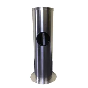 Stainless Steel Wipes Dispenser with Trash Can