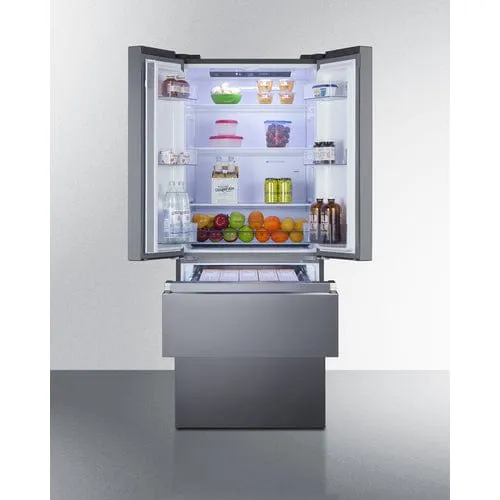 Summit 27.5" French Door Refrigerator-Freezer FDRD152PL