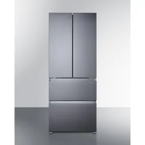 Summit 27.5" French Door Refrigerator-Freezer FDRD152PL