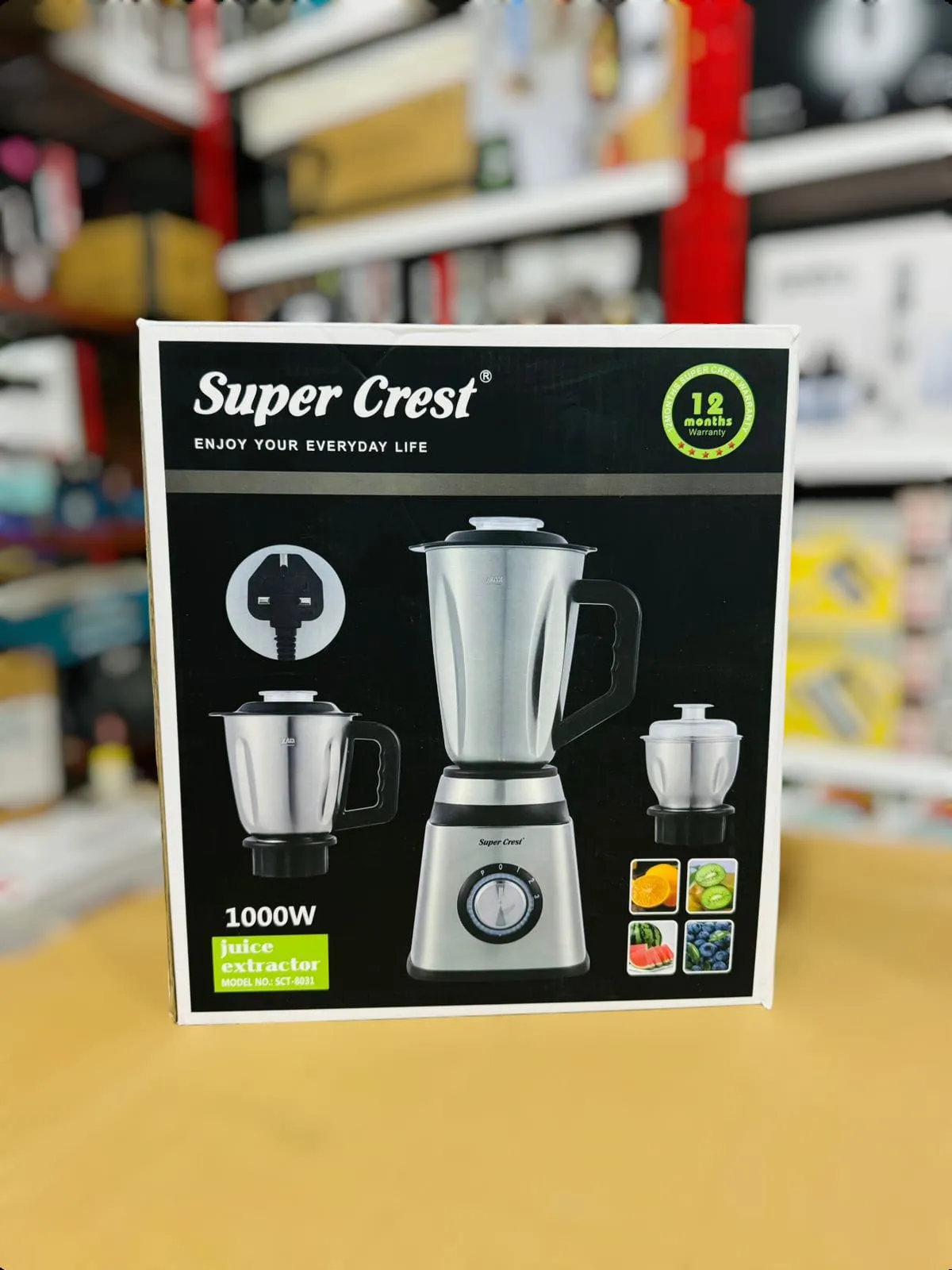 Super Crest 3 in 1 Blender Set SCT-8031