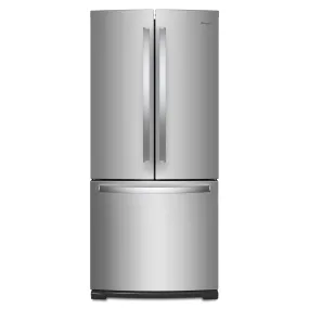 Whirlpool 30-inch Wide French Door Refrigerator - 20 cu. ft.